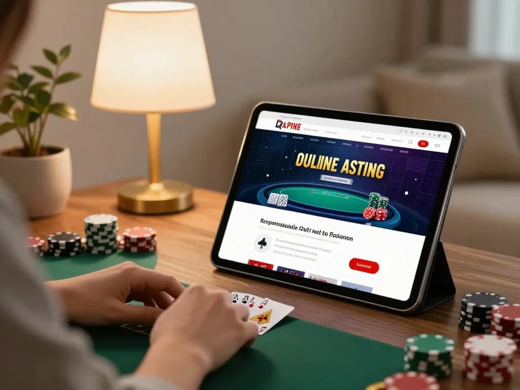 Engage in strategic gameplay at trang chu dh88 with a cozy home online poker setup.