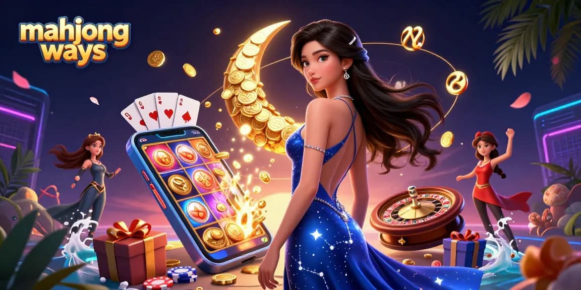 Experience mahjong ways with lively characters and rich gaming elements in a stunning 3D illustration.