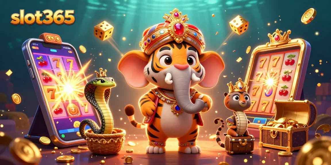 Experience thrilling jackpots at slot365 with vibrant casino games and enchanting characters.