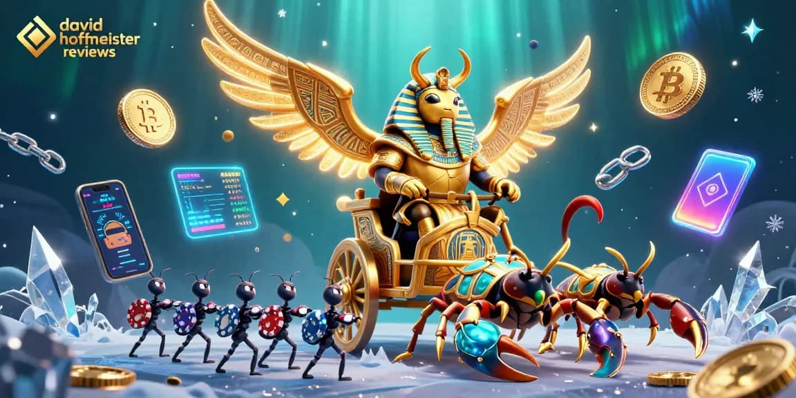 Engage with thrilling david hoffmeister reviews amidst a vibrant, dynamic casino scene featuring gold and crypto elements.