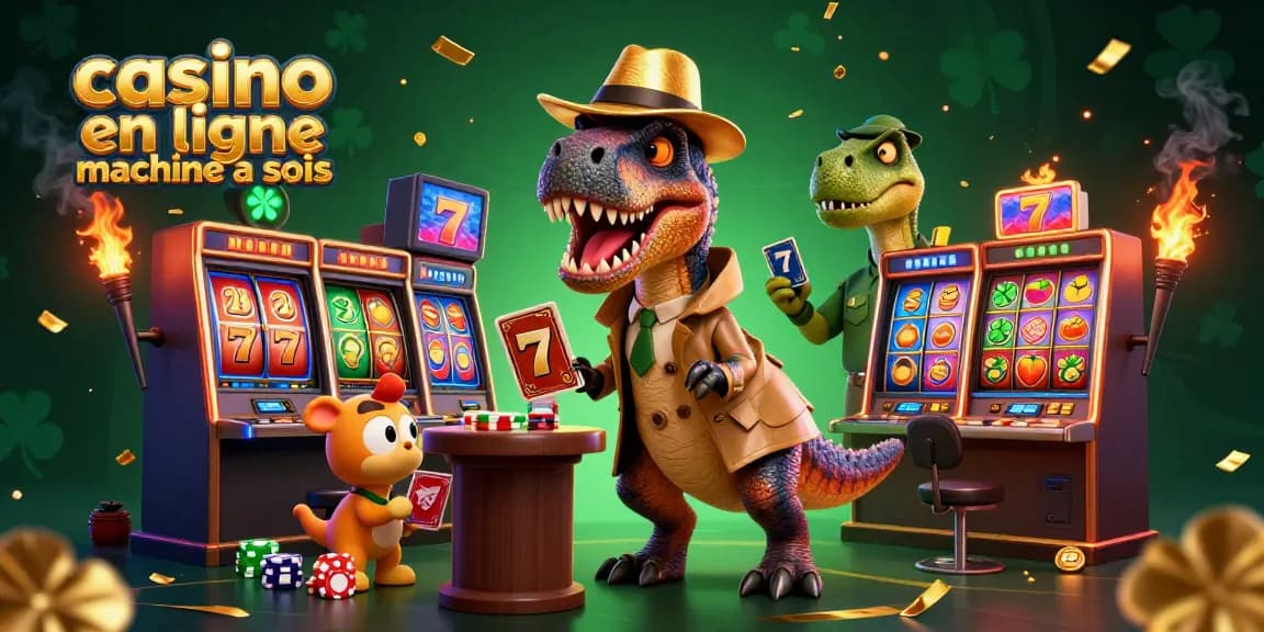 Joue aux machines à sous avec des créatures colorées dans un casino en ligne machine à sous en 2026.