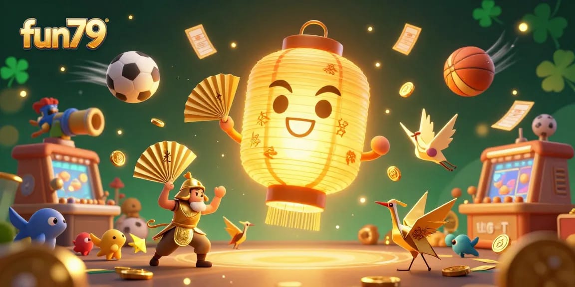 Experience the thrills of fun79 with vibrant fish shooting action featuring golden lanterns and warriors.