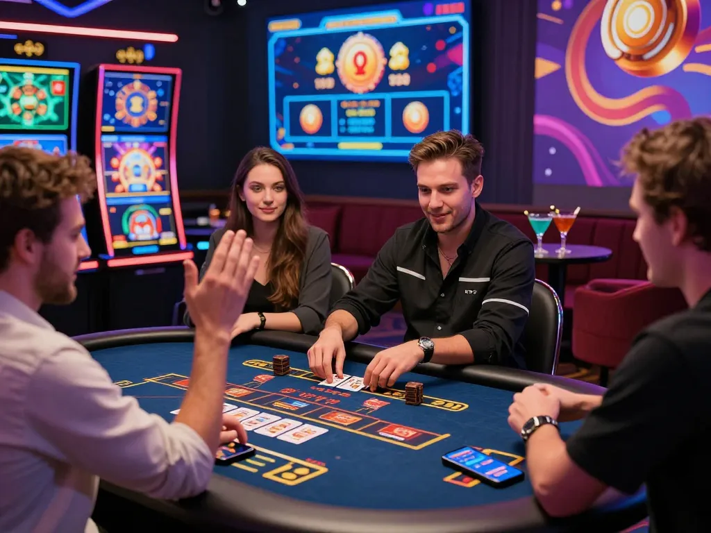 Exciting online gambling experience with MM88 casino players enjoying interactive games.