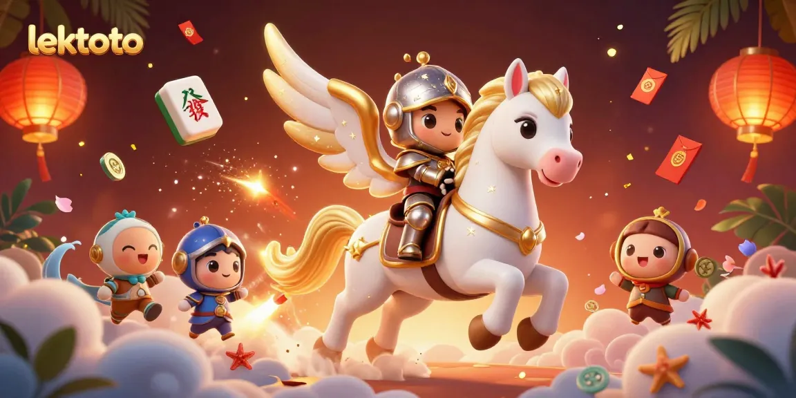 Spinning lucky red envelopes and stardust mark the excitement of lektoto gaming adventures.