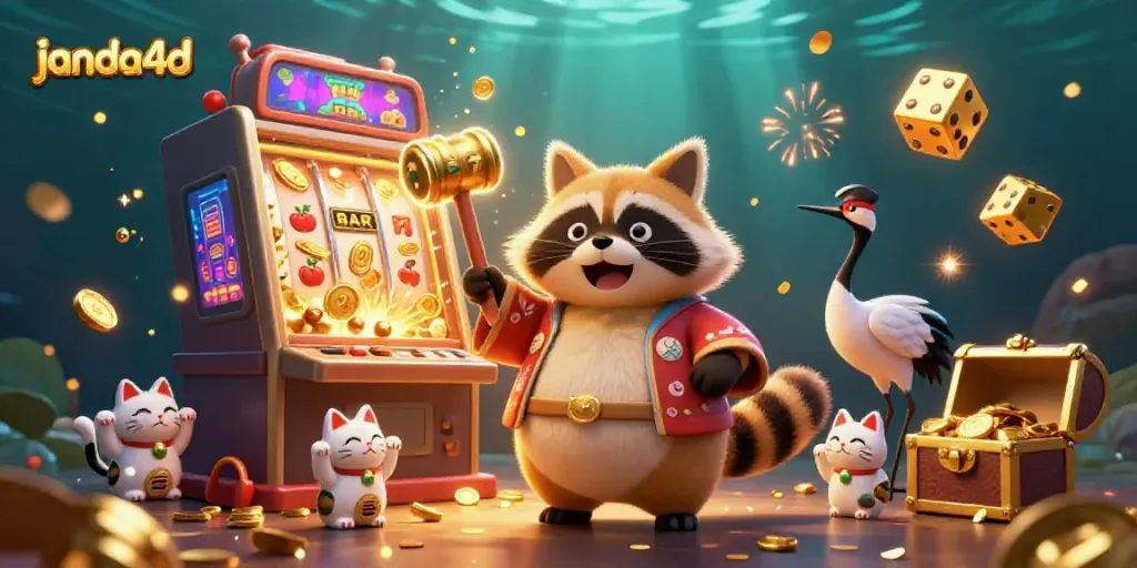Permainan slot janda4d yang mengasyikkan dengan karakter lucu di ilustrasi 3D yang menawan.