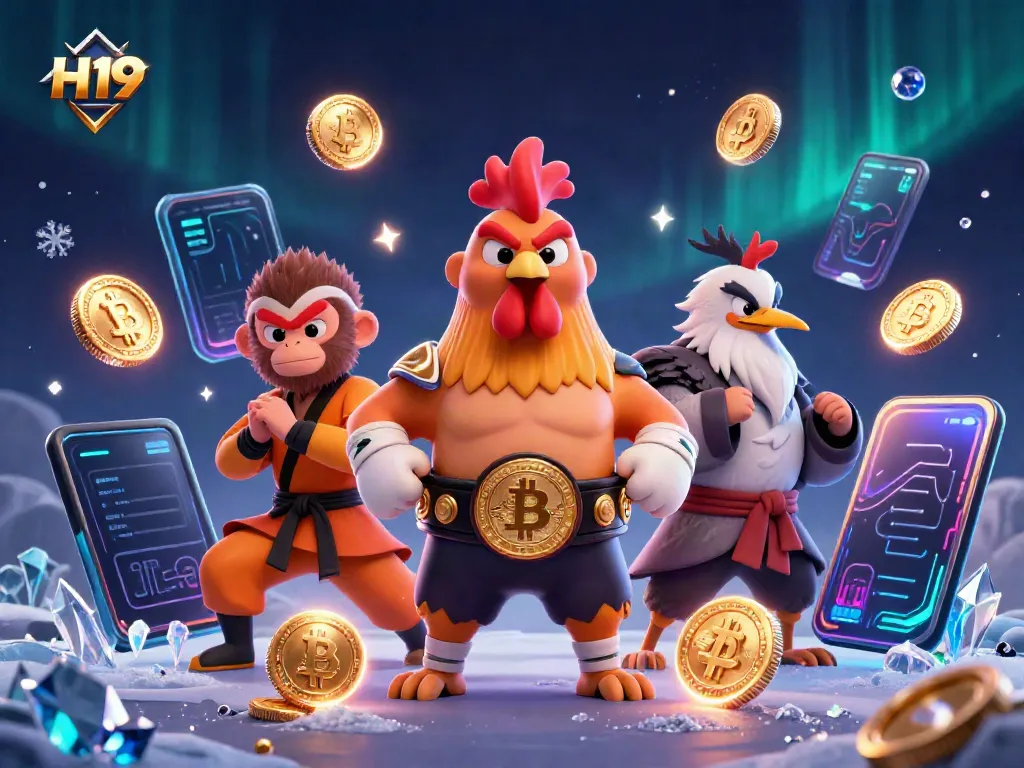 Engage in thrilling gameplay at H19 with unique characters and vibrant casino elements.