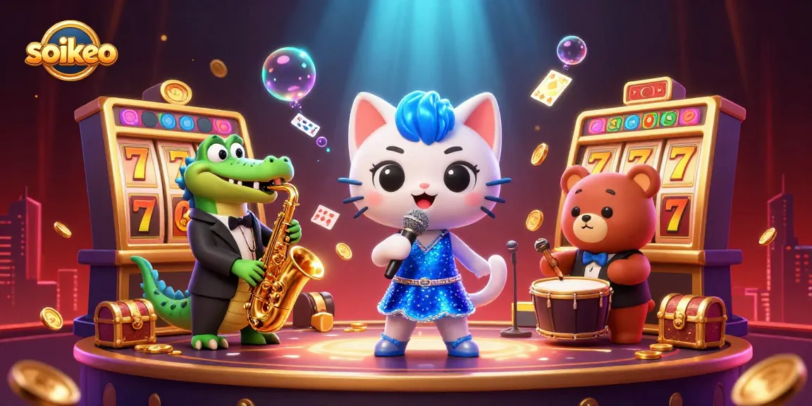 Engage with soikeo strategies at the casino featuring vibrant characters and dynamic elements.