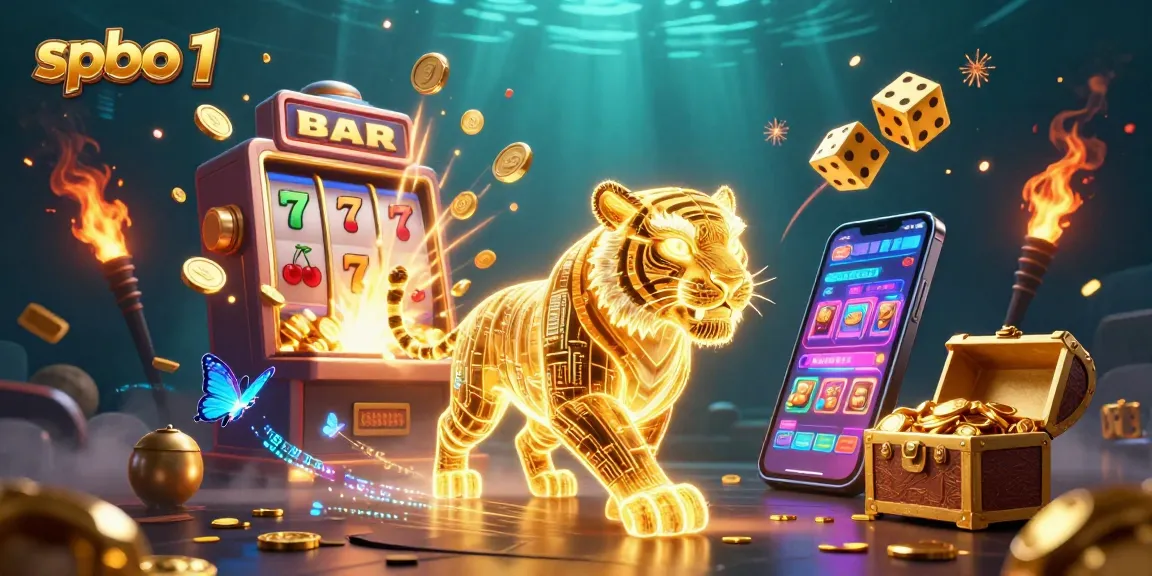 Engage with spbo 1's vibrant casino scene featuring neon-tiger and exciting jackpot thrills!