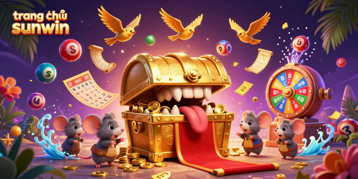 Join the action at trang chủ sunwin, where colorful lottery balls and golden treasures await!